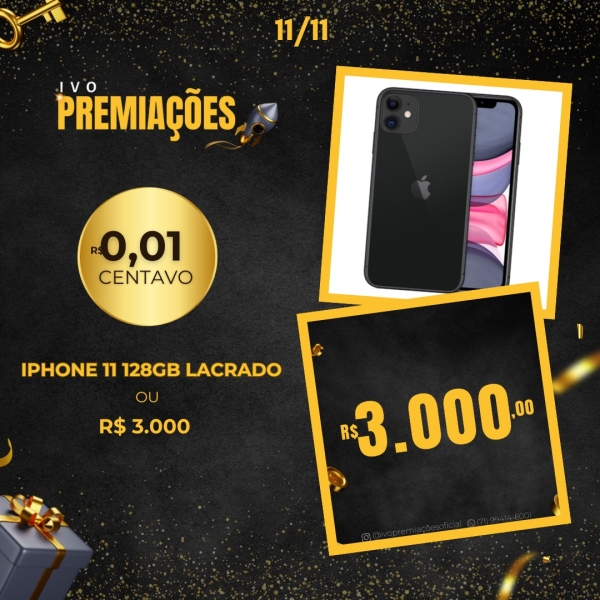 IPHONE 11 ou 3MIL REAIS