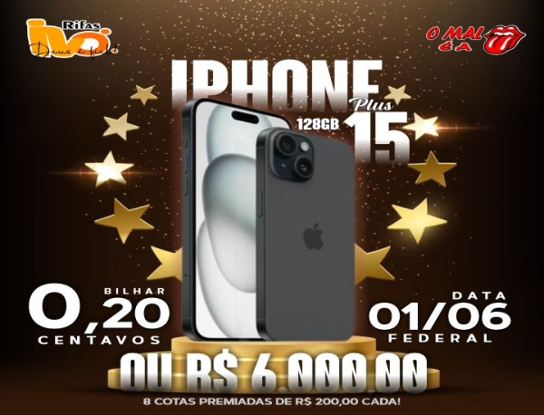IPHONE 15 PLUS LACRADO COM TODOS OS ACESSÓRIOS OU R$6 MIL REAIS 